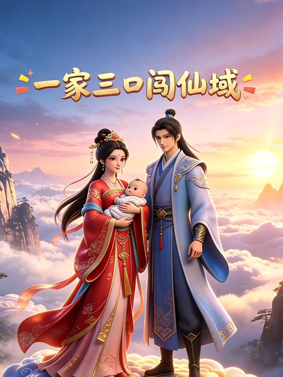 一家三口闯仙域 [更新至78集]-柒伍零影视资源站